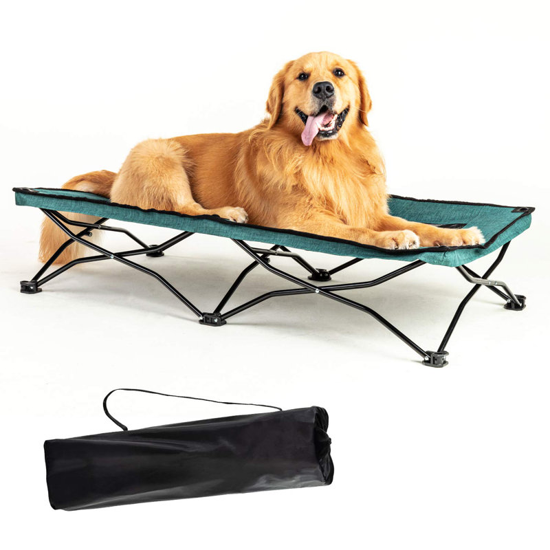 Tucker Murphy Pet™ Large Elevated Folding Pet Bed Cot Travel Portable